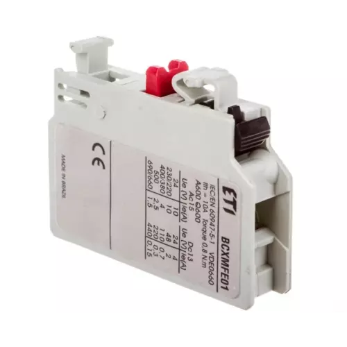 Styk pomocniczy 1R montaż czołowy BCXMFE01 | ETI-POLAM | ETICON | 004641501 1