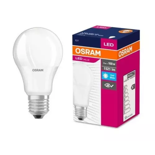 Żarówka LED VALUE CLASSIC A MATOWA 100 13W 4000K E27 Osram 4052899973428 1