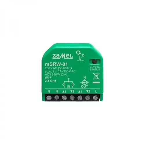 Sterownik rolet WI-FI mSRW-01 | ZAMEL | SUPLA | SPL10000022 1