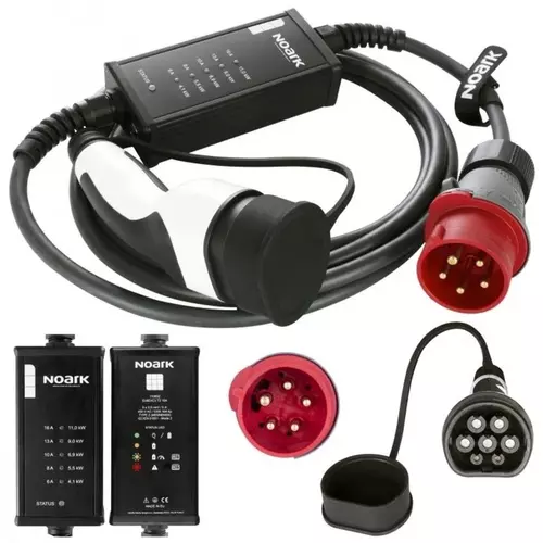  Ładowarka przenośna na kablu do pojazdów elektrycznych Typu 1 i 2 110692 1