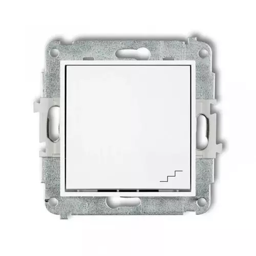 Mechanizm łącznika schodowego biały | KARLIK ELEKTROTECHNIK | ICON | IWP-3 1