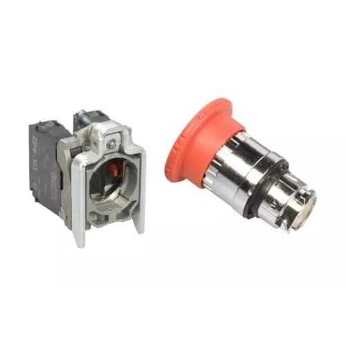 Przycisk bezpieczeństwa 22mm 1Z 1R IP66 przez obrót | Schneider | XB4BS8445 1