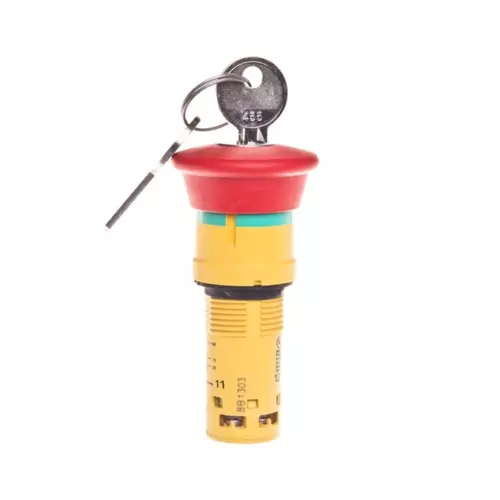 Przycisk bezpieczeństwa 22mm 2R IP65 klucz | Schneider | XB7NS9444 1