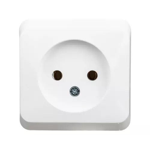 Gniazdo pojedyncze b/u 16A IP20 białe GWN-120P | Schneider | WDE001000 1