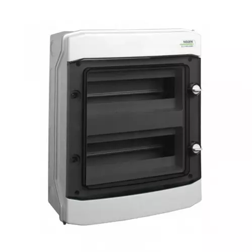 Obudowa instalacyjna natynkowa plastikowa IP65, 2 rzędy 12 modułów 110685 1