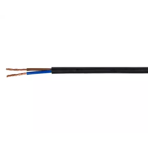 Przewód mieszkaniowy 2x1,5 czarny 300/300V | ZAMEL | KAB10000362 1