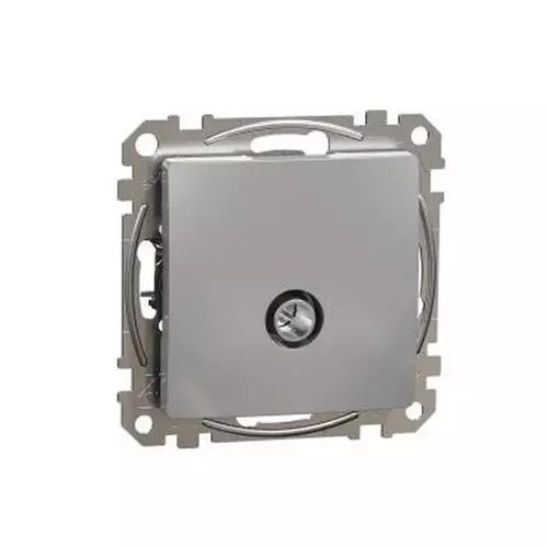 Gniazdo TV końcowe (4dB) srebrny IP20 Sedna Design Schneider SDD113471 1