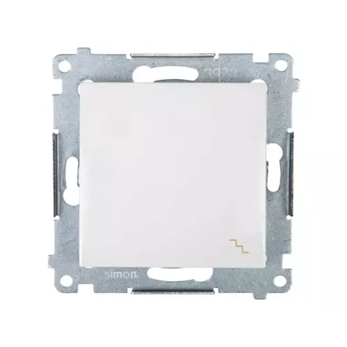 Łącznik schodowy szybkozłącza biały | Kontakt-Simon | Simon 54 | DW6.01/11 1