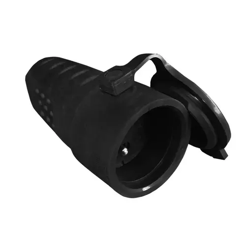 Gniazdo przenośne gumowe z/u 16A 250V IP44 | PPHU ELGOTECH | G-10G 1