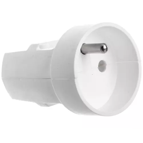 Gniazdo przenośne z/u 16A 250V białe | PPHU ELGOTECH | G-10 1