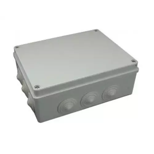 Puszka n/t hermetyczna 240x190x90 12 dławików IP55 szara | S-BOX 506 1