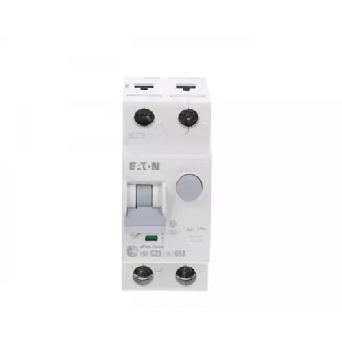 Wyłącznik różnicowo-nadprądowy 2P 25A 0,03A typ AC char. C xPole | 195129 1