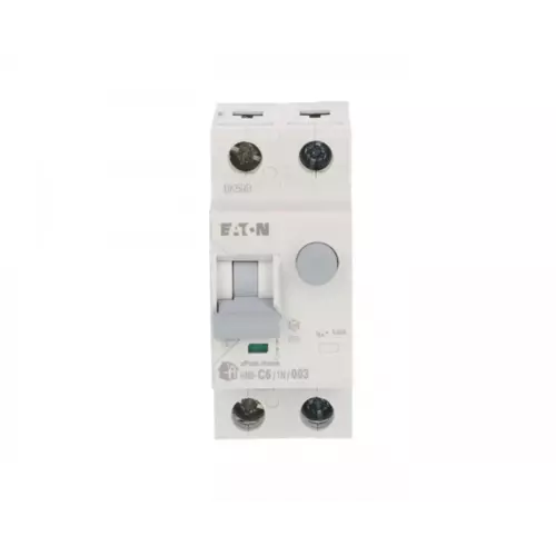 Wyłącznik różnicowo-nadprądowy 2P 6A 0,03A typ AC xPole Home | HNB | 195124 1