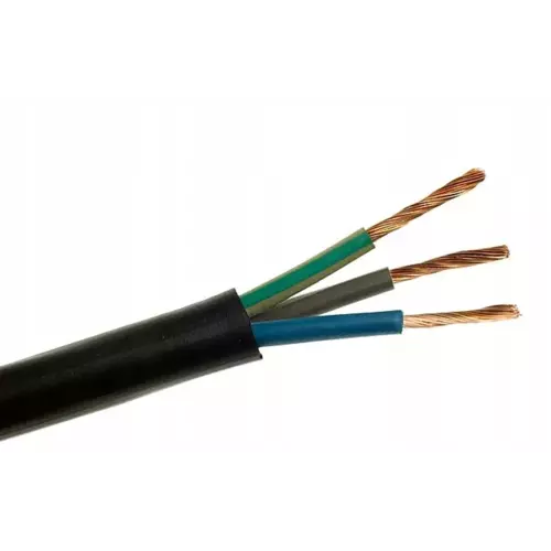 Przewód okrągły elektryczny, giętki w izolacji H07RN-F 3x1,5 Elektrokabel 1