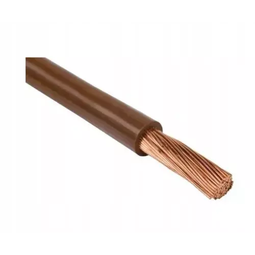 Przewód Okrągły giętki instalacyjny LgY H07V-K 1x16 brązowy Elektrokabel 1