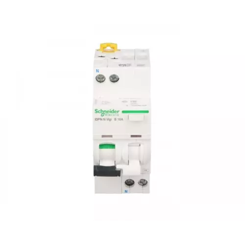 Wyłącznik różnicowo-nadprądowy 2P 16A B 0,03A typ AC iDPN N VIGI | A9D55616 1