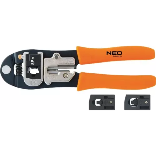 Szczypce do końcówek telefonicznych 4P 6P 8P | NEO | 01-501 1
