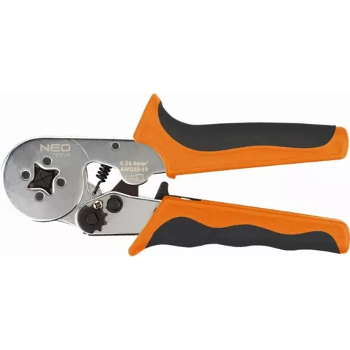 Zaciskarka końcówek tulejkowych średnica tulejek od 0.25 do 6mm2 | 01-507 1