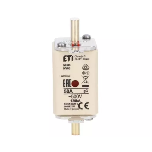 Wkładka bezpiecznikowa KOMBI NH00 gG 50A/500V /3szt./ | 004182211 1