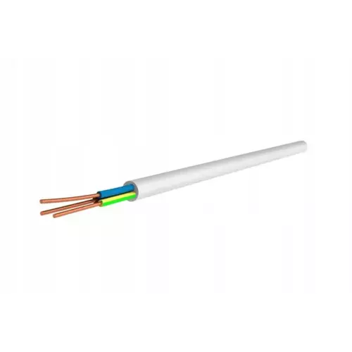 Przewód Okrągły elektryczny YDY 3 x 1,0 Elektrokabel 5907702810430 1