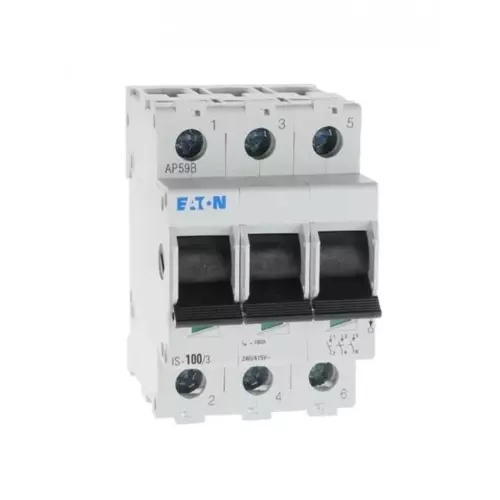 Rozłącznik izolacyjny modułowy IS 3P 100A 240-415V IS-100/3 Eaton 276284 1
