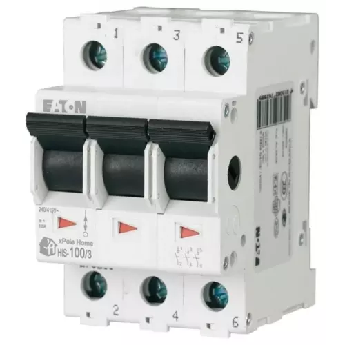 Rozłącznik modułowy 100A 3P HIS-100/3 | EATON | 142830 1