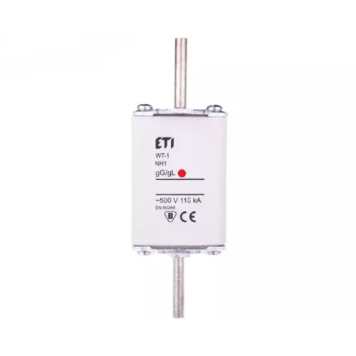 Wkładka bezpiecznikowa NH1 gG 63A/500V | ETI-POLAM | 004184220 1