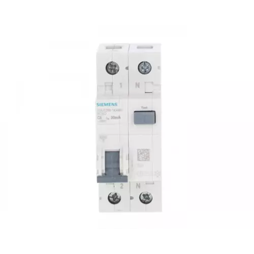 Wyłącznik różnicowo-nadprądowy 2P 6A C 0,03A typ AC 6kA | 5SU1356-1KK06 1