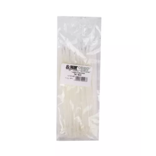 Opaska kablowa 16/3 naturalna | ERGOM | TK | E01TK-01010100501 1