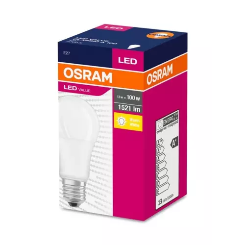 Żarówka LED VALUE CLASSIC A 100 E27 13W 1521lm 2700K 827 FR | 4052899971097 1