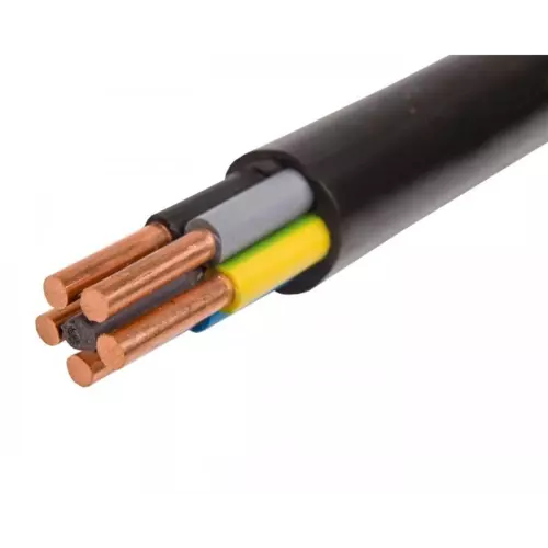 Kabel energetyczny YKY 5x10 żo 0,6/1kV | ELPAR | YKY-5X10-RE(ŻO)-1KV NYY 1