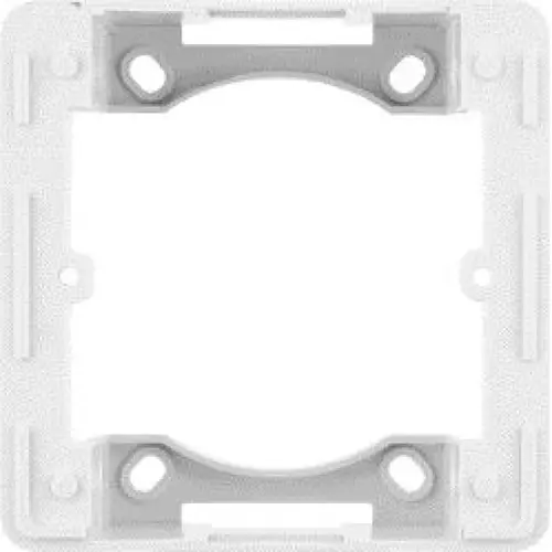 Adapter natynkowy moduł podstawowy biały | HAGER POLO | WL5410 1