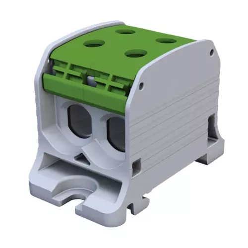 Złączka szynowa gwintowa Al/Cu STB 50-2 SIMBLOCK zielony | Simet | 81002005 1