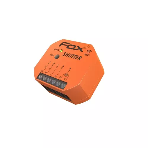 Sterownik rolet Wi-Fi 230V Shutter | F&F | FOX | WI-STR1S2-P 1