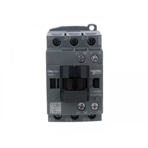 Stycznik mocy Easy TeSys Control AC-3, 6A 3P cewka | Schneider | LC1E0601BD 1