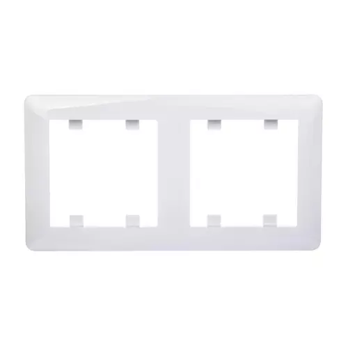 Ramka podwójna pionowa biała | HAGER POLO | Lumina Soul | WL5120 1