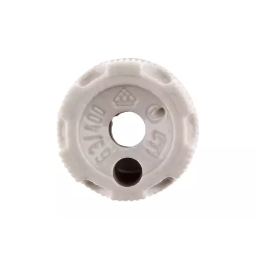 Główka bezpiecznikowa D02 porcelana /do plombowania/ KN D02P | 002232004 1