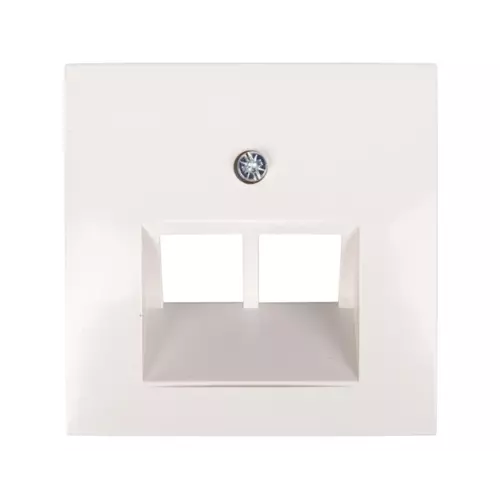 Element centralny gniazda przyłączeniowego 2xUAE śnieżnobiały | 5314098989 1