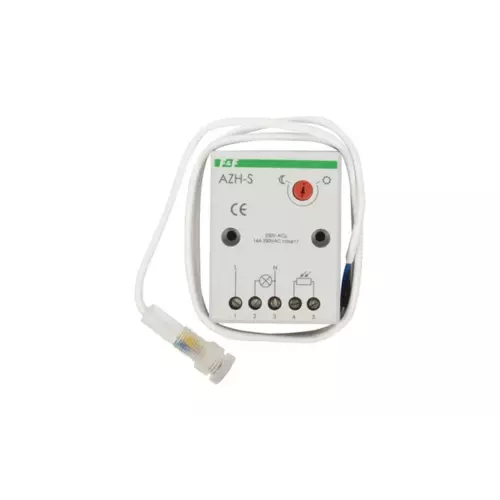 Automat zmierzchowy 16A 230V 2-1000lx obudowa | F&F | AZ | AZH-S 1