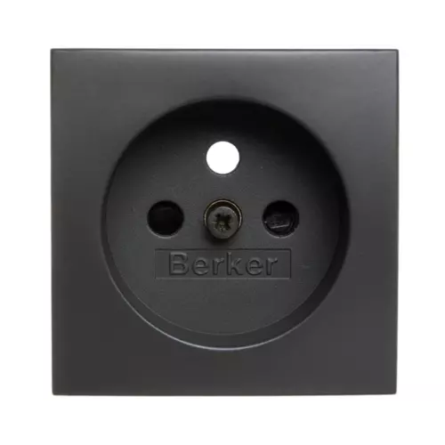 B.3/B.7 Płytka czołowa gniazda z/u z przesłonami antracyt | 3965768996 1