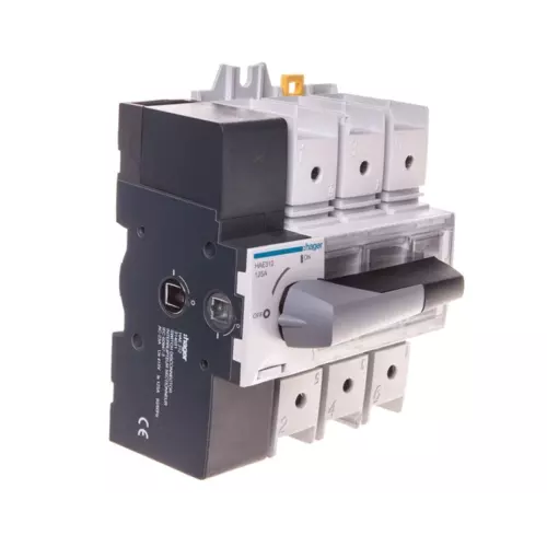 Rozłącznik izolacyjny 3P 125A z widoczną przerwą | HAGER POLO | HAE312 1