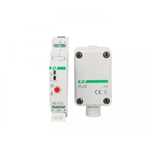 Automat zmierzchowy 16A 230V 2-1000lx obudowa | F&F | AZ | AZ-112-PLUS 1