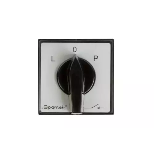 Łącznik krzywkowy L-0-P 3P 16A do wbudowania | SPAMEL | ŁK16R-3.8368\P03 1