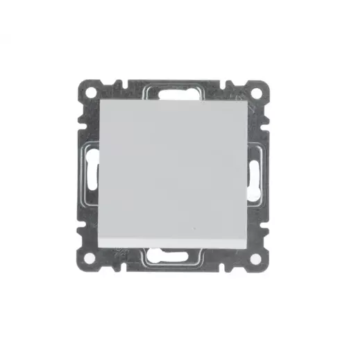 Przycisk pojedynczy biały | HAGER POLO | Lumina | WL0110 1