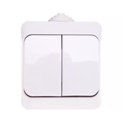 Łącznik świecznikowy biały IP44 | Schneider | Cedar Plus | WDE000550 1