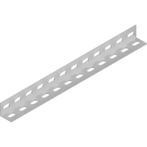 Kątownik cynkowany perforowany 25x25mm 2m 2mm KTC25H25/2 | BAKS | 620320 1