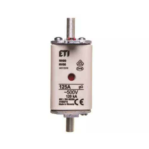 Wkładka bezpiecznikowa KOMBI NH00 125A gG/gL 500V WT-00 | 004182215 1