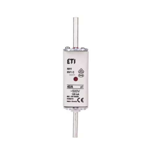 Wkładka bezpiecznikowa KOMBI NH1C 40A gG/gL 500V WT-1C | 004184210 1