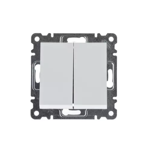 Łącznik świecznikowy biały | HAGER POLO | Lumina | WL0040 1