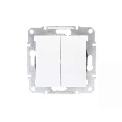 Łącznik świecznikowy bez ramki biały | Schneider | Asfora | EPH0301421 1